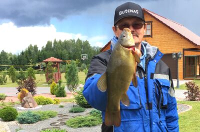 Tench, 1.7 kg — Antalieptės HE