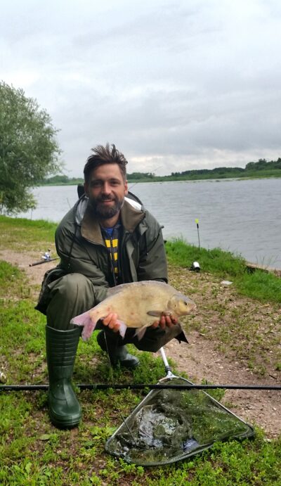 Carp bream, 2.4 kg — Neman River