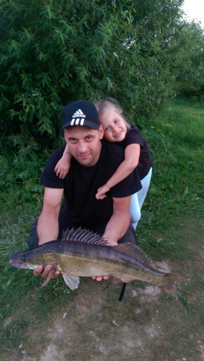 Pike perch, 2.9 kg — Bubių
