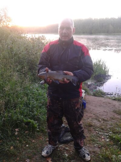 Tench, 1.0 kg — Liberiškio