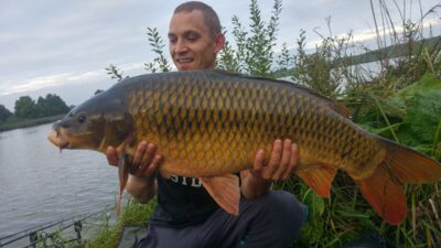 Mirror carp, 13.2 kg — Raudeniškių