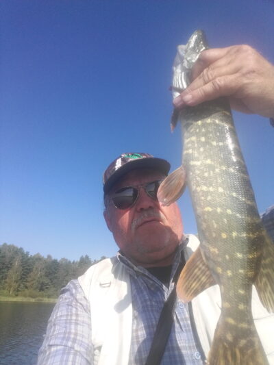 Northern Pike, 1.0 kg — Tūbausių I-asis