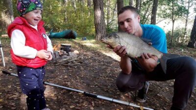 Carp bream, 1.8 kg — Antalieptės HE