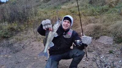 Pike perch, 1.4 kg — Neman River