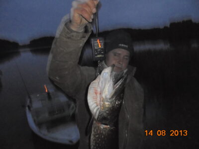 Northern Pike, 4.8 kg — Sartai