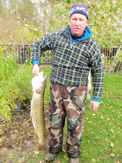 Northern Pike, 6.2 kg — Bubių